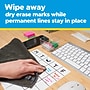 Post-it Easy Erase Plastic Adhesive Dry-Erase Whiteboard, 9.1" x 9.1", 2/Pack (FWS-Sheets-2PK)~#|#~8D379ED3-52D3-4883-90F74CD1B99DBD17_sc7