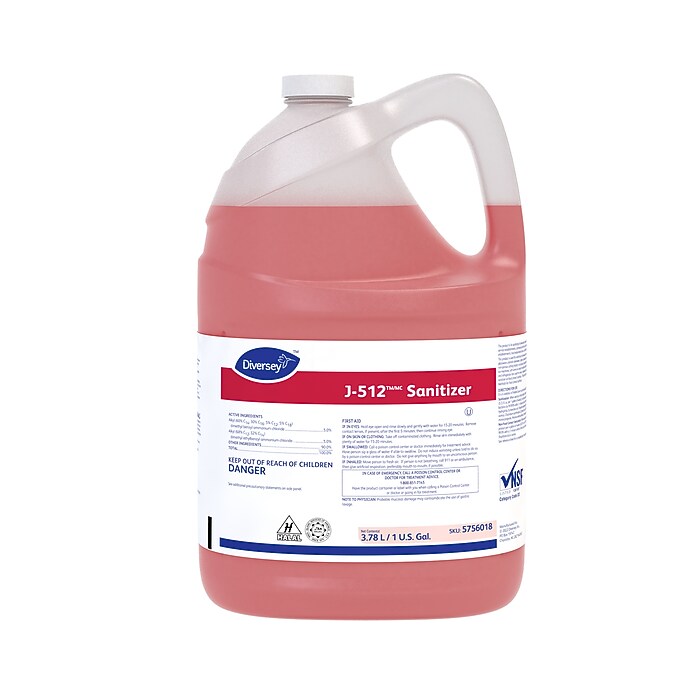 【未使用】FloralVinesTribalRug120×170 J-512 No-Rinse Disinfectant & Sanitizer, Unscented, 1 gal., 4