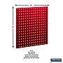 Triton Products LocBoard 24" x 24" x 9/16" Steel Square Hole Pegboards, 2/Set (LB1-R)~#|#~8D40A133-3430-49BB-8A575F3297B38331_sc7