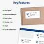Avery TrueBlock Inkjet Shipping Labels, 5.5" x 8.5", Matte White, 50 Labels/Pack (8126)~#|#~8D42AA23-6B73-44B5-9408B6A1EEFD0AA5_sc7
