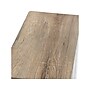 Household Essentials Jamestown 10"W x 18"D Laminate End Table, Coastal Oak/White (8229-1)~#|#~8D44C73B-6BBE-4EC1-81BA296003BC70AF_sc7