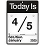2027 AT-A-GLANCE Today Is 6.63" x 9.13" Daily Wall Calendar, White/Black (K1-00-27)~#|#~8D47FAB3-5D3D-44E1-B6D7FBDCB41FF956_sc7