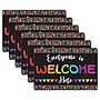 Ashley Productions Smart Poly Non-Skid Computer Mouse Pad, Everyone is Welcome Here, Hearts, 6/Pack (ASH12501-6)~#|#~8D55FC5E-BE8C-4D3E-8B8FCD4CBB6528A6_sc7