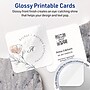 Avery Integrated Cards, 3" x 3", Glossy White, 60/Pack (95336)~#|#~8D5F0B14-1616-469F-98A78CC2B72A67C7_sc7