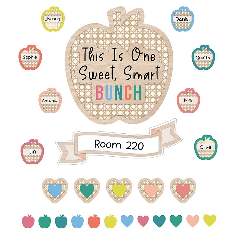 Carson Dellosa Education True to You This Is One Sweet, Smart Bunch Bulletin Board Set, 59/Pack (110587) image 1