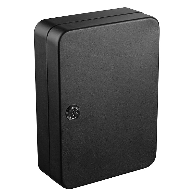 AdirOffice 48 Key Key-Lock Cabinet, Black (681-48-BLK) image 1