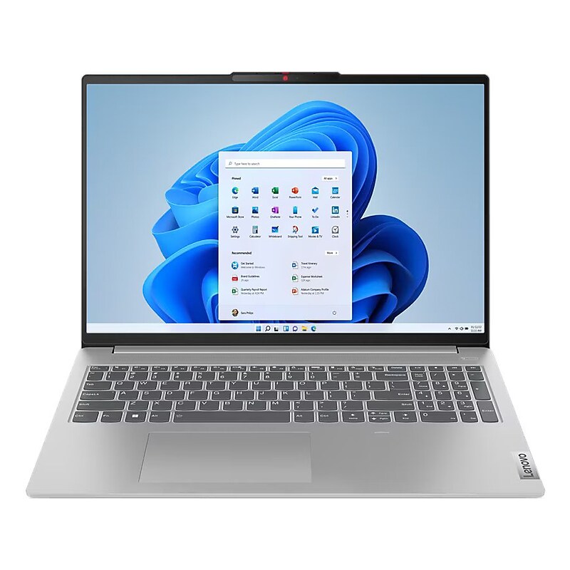 Lenovo IdeaPad Slim 5 16" LCD Laptop, Intel Core i7, 3.7 Ghz, 16GB RAM, 512GB SSD, 8.5 hours + Battery, Windows 11 (82XF002DUS) image 1