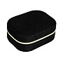 Household Essentials Small Fabric Travel Jewelry Organizer Box, Black (HE1176)~#|#~8D64FB27-94A7-43AD-B0A1A4A94E3031BC_sc7