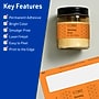 Avery Rectangle Multipurpose Labels, 2.5" x 7", Bright Orange, 240/Box (94247)~#|#~8D6517DC-2D59-444A-B94C0BD3472FE273_sc7