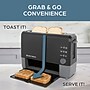 West Bend QuikServe 2-Slice Pop-Up Toaster with Extra Wide Slots, Black (77224)~#|#~8D65975E-D970-4786-B5916B1E5C633860_sc7
