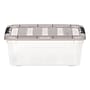 Iris 12.59 Quart Stack and Pull Plastic Latching Storage Bin,  Clear (500210)~#|#~8D6D73CC-600D-4D28-B32ED35AEA070E02_sc7