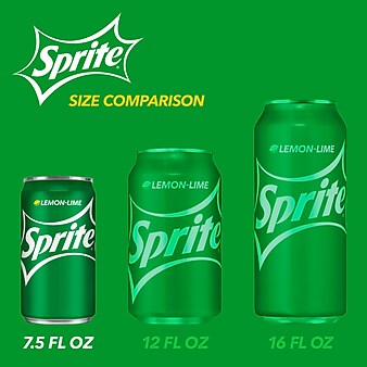 Sprite Caffeine Free Soda, o7.5, 24 Can/Carton (00049000061062)