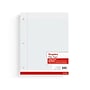 Staples® College Ruled Filler Paper, 8.5" x 11", White, 400 Sheets/Pack (ST27521D)~#|#~8D71C883-A39B-4F0B-99AB0909AD1722F5_sc7