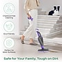 Treblab Turonic 10-in-1 1500W Steam Mop with Detachable Handle, Purple/White (ST3)~#|#~8D721237-A6D8-4FF1-BAA21DEFC9DBE1F3_sc7
