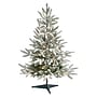 Nearly Natural Flocked Manchester Spruce Artificial Christmas Tree, 3' (T1973)~#|#~8D7245A2-9D4C-4208-B01D8B8FBE9A8F1C_sc7