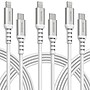 Overtime 3-Pack USB-C to Lightning Cables Bundle, White (OCAC2L6PK3)~#|#~8D79D194-9B7B-45F4-979432E4DAB95007_sc7