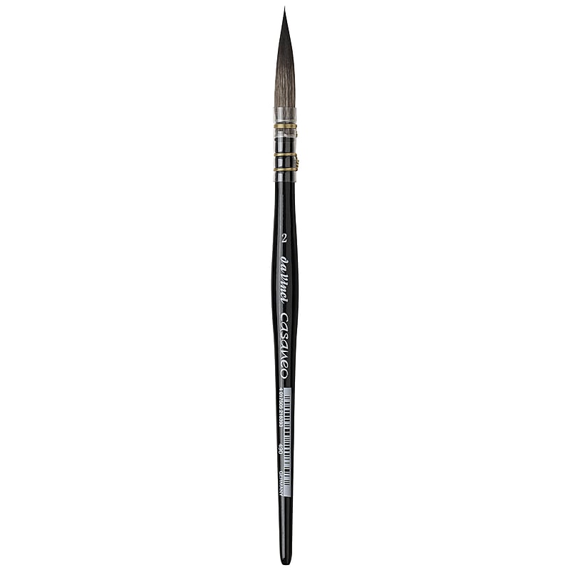 da Vinci CASANEO Watercolor Synthetic Bristle Liner, Quill Brush (DVXVA4902) image 1