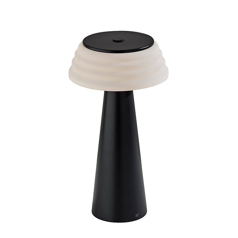 Adesso Jacky LED Table Lamp, Black (3112-01) image 1