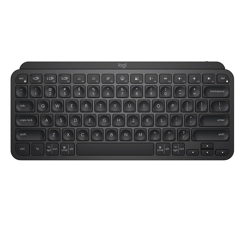 Logitech MX Keys Mini Wireless Ergonomic Keyboard, Black (920-010475) image 1