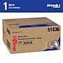 WypAll CriticalClean Fabric Food Service Cloths, 23.5" x 12.5", Blue, 200 Cloths/Pack (51636)~#|#~8D838E8F-7C49-4783-812323679138A490_sc7