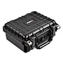 Eylar Small Waterproof & Shockproof Hard Case with Foam Insert for Camera & Gear, Black (SA00022)~#|#~8D867506-B316-433D-9416B271B43E804A_sc7