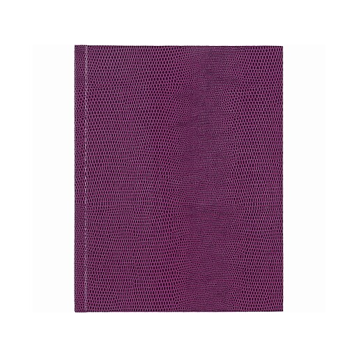 Blueline Hardcover Executive Journal, 7.25" x 9.25", WideRuled, Grape