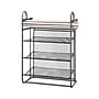 Whitmor 3-Shelf Hanging Closet Organizer, Black (6905-12085)~#|#~8D91348F-88F0-4277-AE154206E5941626_sc7