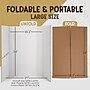Enday Emraw Tri-Fold Presentation Board, 36" x 48", Corrugated, White, 4/Pack (EDY11544)~#|#~8D91F3FB-0DF4-493D-9AE4A88A2AD1B7EF_sc7