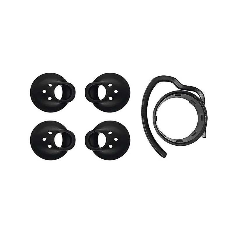 Jabra Engage Convertible EarGels and Earhook, Black (14121-41) image 1