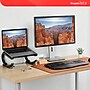 Staples TECH 14.75 x 11.25 Steel Adjustable Laptop Stand, Black (51232)~#|#~8D9AEC6A-1DAE-4A96-B8562038F46707DE_sc7
