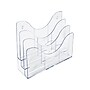 Azar Brochure Holder, Clear Plastic (250099)~#|#~8DA636EC-6033-4257-AA487B40A345C0CE_sc7