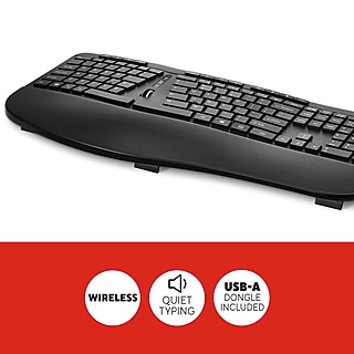 Apple Magic Wireless Keyboard, White (MXCJ3LL/A) | Staples