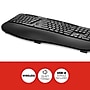 Staples TECH Wireless Ergonomic Keyboard, Black (ST62603)~#|#~8DA67A41-E6BF-40A7-9BDD1F34CA1D1DA0_sc7