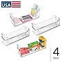 iDESIGN Medium Stackable Plastic Storage Bin, Clear, 4/Pack (28345M4)~#|#~8DA71CEE-731A-429E-B3140DA58A762DF1_sc7