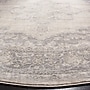 Safavieh Brentwood Collection 8' Round Indoor Area Rug, Machine Made, Cream/Grey (BNT865B-8R)~#|#~8DA7D604-F86A-4527-8523FF685167745C_sc7