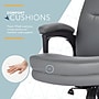 Click365 Classic Ergonomic Bonded Leather Executive Big & Tall Chair, 350 lb. Capacity, Gray (CCHR10023D)~#|#~8DB57BCA-128F-40FD-ACF487F61EFB3C5D_sc7
