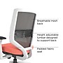 Union & Scale™ Lewis Ergonomic Mesh Swivel Computer and Desk Chair, Salmon (UN55654-CC)~#|#~8DB67996-DDE4-4CB7-A74DA0EC3A2945A4_sc7