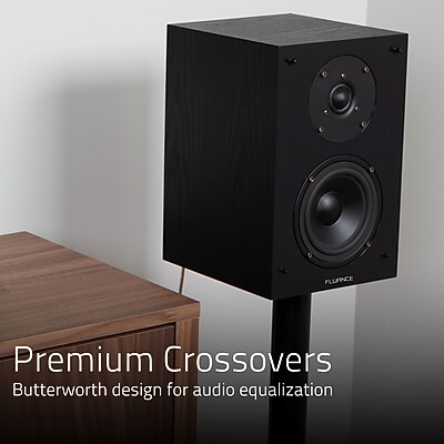 Fluance Elite High Definition SX6-BK 2-Way Bookshelf Speakers - Thumbnail 2