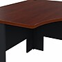 Bush Business Furniture Cubix 48"W Corner Desk, Hansen Cherry/Galaxy (WC90466A)~#|#~8DC09768-0562-4E3D-8E33D28EA57E8647_sc7