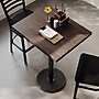 Flash Furniture Bennett Wooden Commercial Indoor Table, 30" x 24", Dark Brown Top/Black Base (GSF2430DBTR18B)~#|#~8DC5D37A-BD09-4B15-811182AE4F8C8A8E_sc7