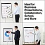 Staples Presentation Flip Chart Easel, White Steel (28217US/50445US)~#|#~8DC76E85-BAD5-4A9D-A312CC7FF2EBB363_sc7