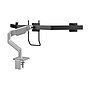 Humanscale M10 Adjustable Triple Monitor Arm with Crossbar and Handle, up to 26.5" Monitors, Silver (M13HBS)~#|#~8DC7B552-8327-4B2D-BC0657F1FD338BE7_sc7