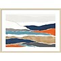 Amanti Art Orange Rolling Hills II by PI Studio Wood Framed Wall Art Print, 41" x 30" (A42675535439)~#|#~8DCAE0E2-030B-42E0-A70FCF9FFD0C9664_sc7