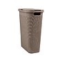 Mind Reader 10.57-Gallon Laundry Hamper with Lid, Plastic, Tan (40HAMP-BRNM)~#|#~8DCC2C2D-9571-4D7E-BB7BF4E8414613A7_sc7