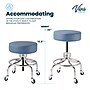 Viva Comfort Armless Vinyl Medical and Lab Stool, Blue (ADI910-02-BLU-MK)~#|#~8DCCB5DF-C57D-4802-8C36A5DC69C246E4_sc7