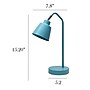 Simple Designs Sleek Essentials LED Desk Lamp, 16", Cyan Blue (LD1077-CYN)~#|#~8DCED923-D03D-4AB6-AF4FDB8F7AB40914_sc7