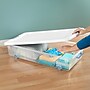 Sterilite 56 Quart Wheeled Latching Storage Bin with Lid, Plastic, White, 4/Carton (14988004)~#|#~8DCEE8F7-3808-48C6-8DF6098B80BF75C4_sc7