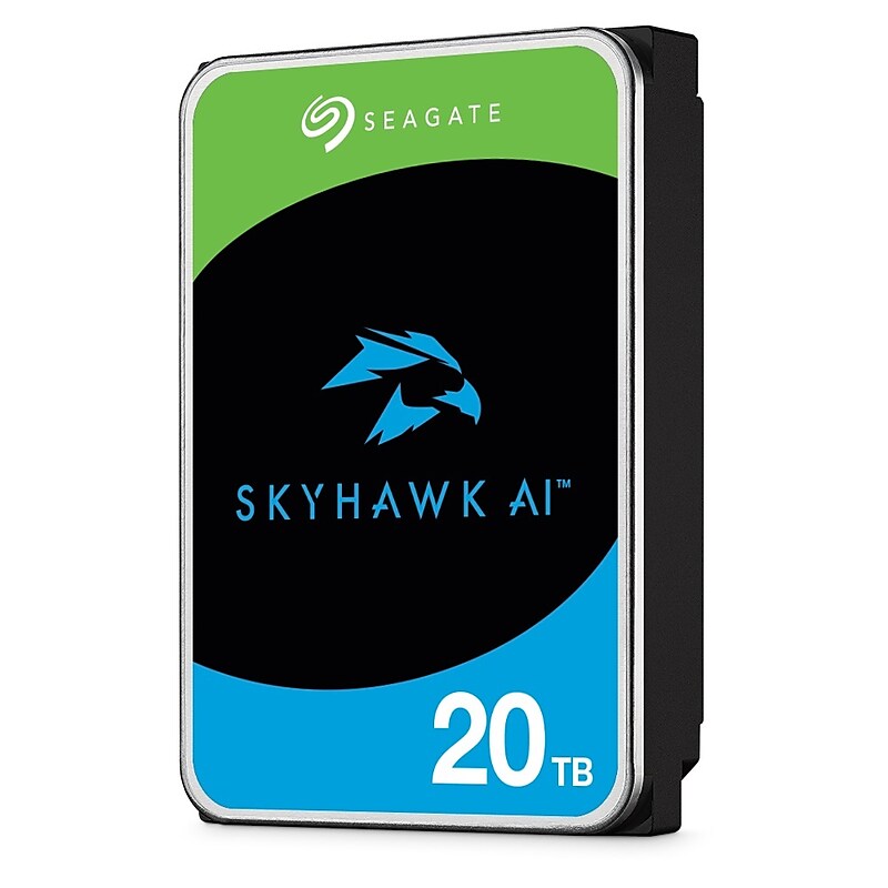 Seagate SkyHawk AI 20TB 3.5" SATA Internal Hard Drive (ST20000VE003) image 1