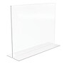 Staples Sign Holder, 11" x 8.5", Clear Plastic (ST16646/16646)~#|#~8DD34CF9-708D-4CCF-A4A7CD41A5358869_sc7
