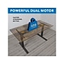 Mount-It! Ultimate 55"W Electric Rectangular Adjustable Standing Desk, Oak/Black (MI-18082)~#|#~8DD6265F-0BF8-44A0-A5B00D9DACA72D44_sc7